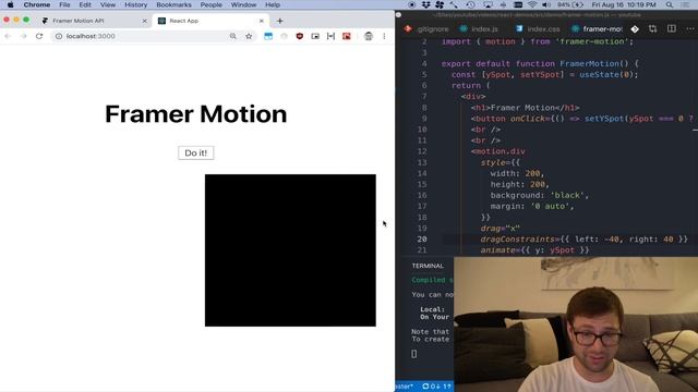 Playing with Framer Motion смотреть онлайн