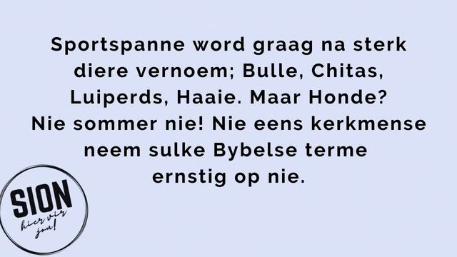 2. Swaai jou stert op die prediker se manier. смотреть онлайн