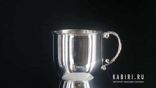 Серебряная детская кружка «Мишка» смотреть онлайн