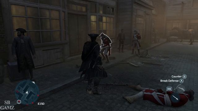 Assassin's Creed 3 Xbox 360 Gameplay Free Roam Parkour and Combat смотреть онлайн