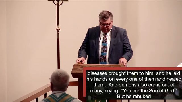 "The Most Excellent Gift of Love" Vicar Eric Larson January 30, 2022 GSLC Traditional Worship смотреть онлайн