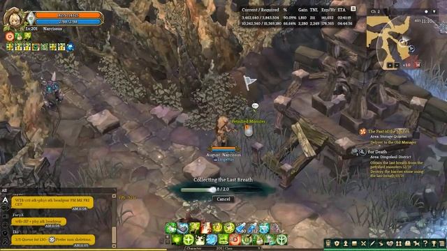 Tree of Savior Leveling Walkthrough: 087 (Dingofasil District) смотреть онлайн
