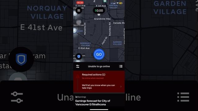 Uber driver partner || Can’t Go online problem смотреть онлайн