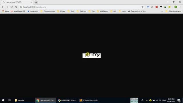 How to make Captcha Image with PHP | Easy way to make captcha Image | Website Security смотреть онлайн