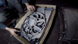 Колхозим радиатор DATSUN.