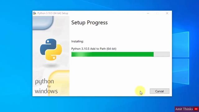 How to Install Python 3.10.5 on Windows 10 смотреть онлайн