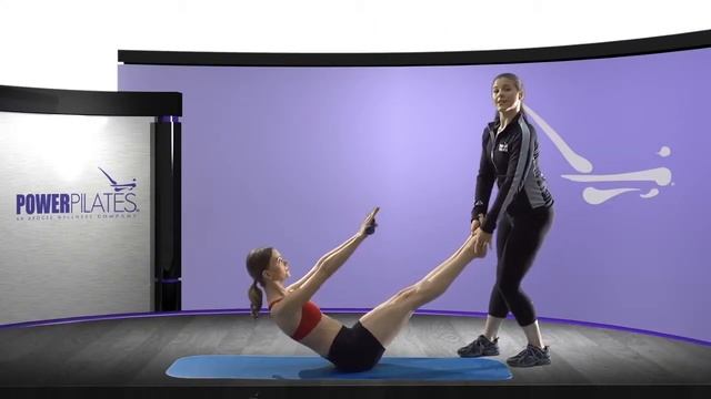 Power Pilates Flow & Go with Weights w Stephanie West Promo смотреть онлайн