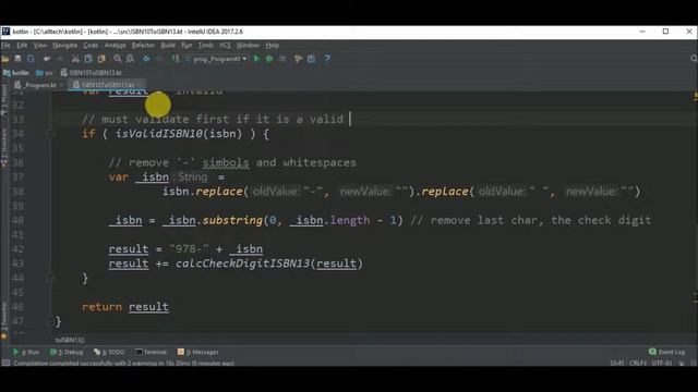 isbn10 to isbn13 in kotlin смотреть онлайн