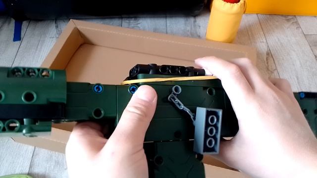 как собрать винтовку из Lego