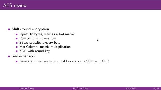 Implementing RISC-V Scalar Cryptography/Bitmanip extensions in Chisel - Hongren Zheng@THU+PLCT смотреть онлайн