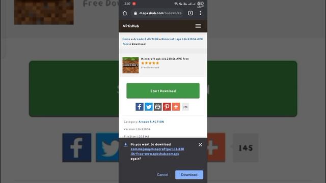How to download Minecraft free apk on Android 2021 / easy trick смотреть онлайн