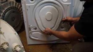 Как снять ремень стиральной машины Бош. Видео №27