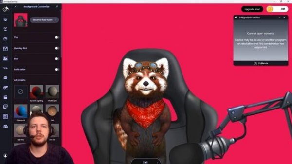 Настройка Animaze // Подключение камеры к OBS и создание Аватара //