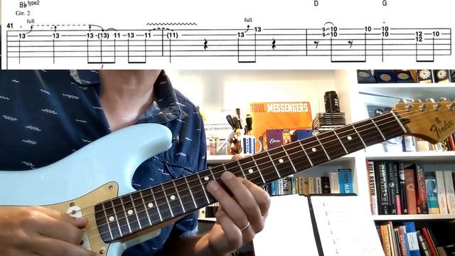 Crazy Little Thing Called Love Guitar Solo Lesson - Queen смотреть онлайн