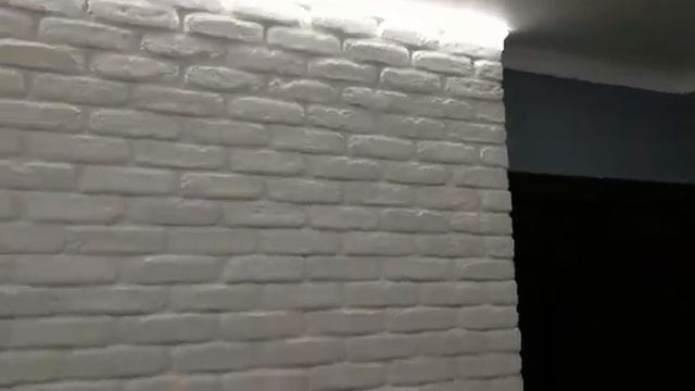 Декоративный гипсовый Кирпич «Клинкер белый» смотреть онлайн