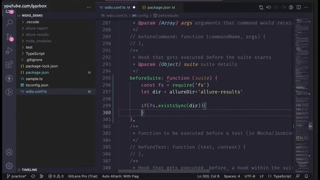 Allure reporting with webdriverIO Part 4 | Customise the default directory & clean on each run смотреть онлайн