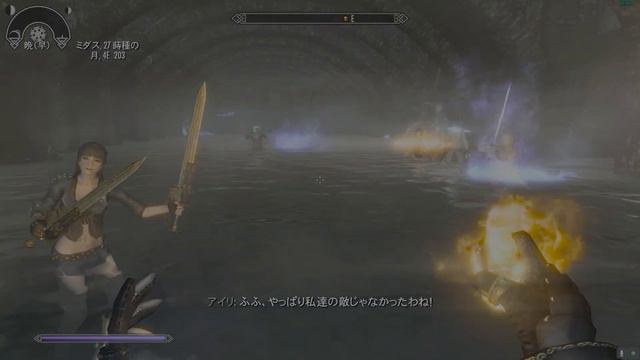 SKYRIM SE　JIJIUの冒険日誌　＃29　Miyaps Dungeon トーテインゼル　前編　※途中でCTDしちゃった( ；∀；) смотреть онлайн