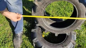 Шины для мотоблока 6*12, видео для покупателя . Белшина .Идеальное состояние.