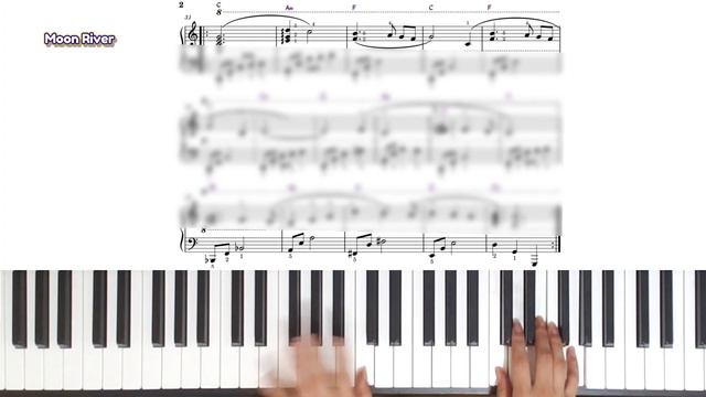 문리버- Moon River (티파니에서 아침을 OST - 오드리햅번 노래) ㅣ 쉽고 멋지게 연주하기 смотреть онлайн