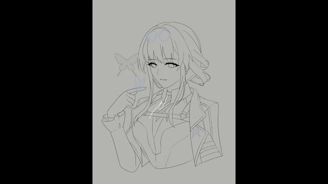 Honkai Star Rail: Kafka Speedpaint смотреть онлайн