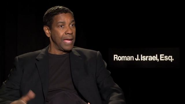 Denzel Washington Funny Interview: ROMAN J. ISRAEL, ESQ.