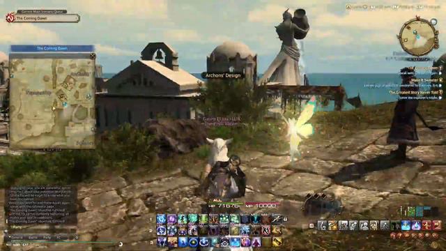 Final Fantasy XIV online MSQ Patch 6.55 Endwalker last quest cutscene road to Dawntrail смотреть онлайн