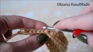 Модная шапка Бини крючком. Мастер класс. Crocheted hat pattern