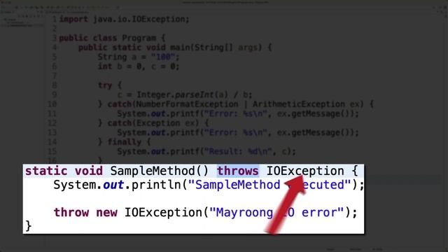 Java - How to handle uncaught Exception | Tagalog Tutorial смотреть онлайн
