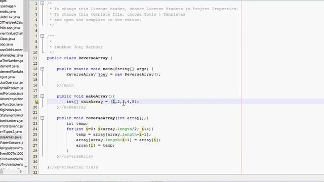 Reverse Array смотреть онлайн