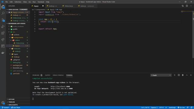 React and Redux Application Adding Redux смотреть онлайн
