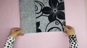 Как сшить сумку. Сумка с карманом. Sew a bag. Tasche nähen. Cucire la borsa.