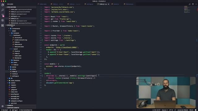 React: Rendering the Modal in the Layout - [062] смотреть онлайн