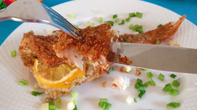 Секрет приготовления Рыбы с хрустящей корочкой в духовке. Лучший рецепт приготовления смотреть онлайн