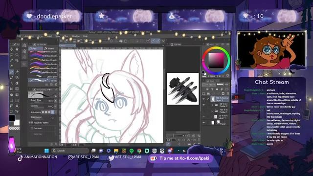 Chill Art Stream - Drawing Other People's OCs смотреть онлайн