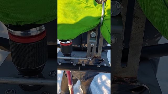 Мощный адаптер для ледобура. Испытания на льду. смотреть онлайн