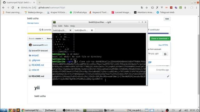 HOW TO ENTER GIT SSH INTO GITHUB AND GITLAB смотреть онлайн