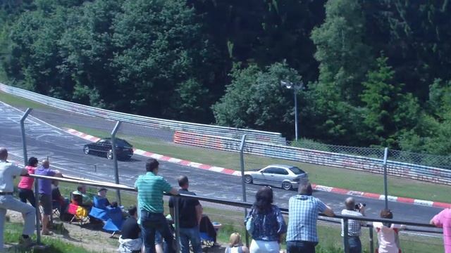 Porsche 911 ,Renault Clio RS, Nurburgring Brünnchen 13 06 2010 - part 10 - Vycato смотреть онлайн