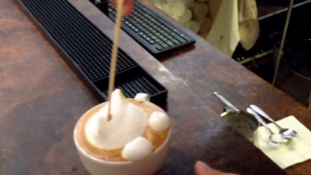Латте Арт 3D - капучино от My Coffee смотреть онлайн