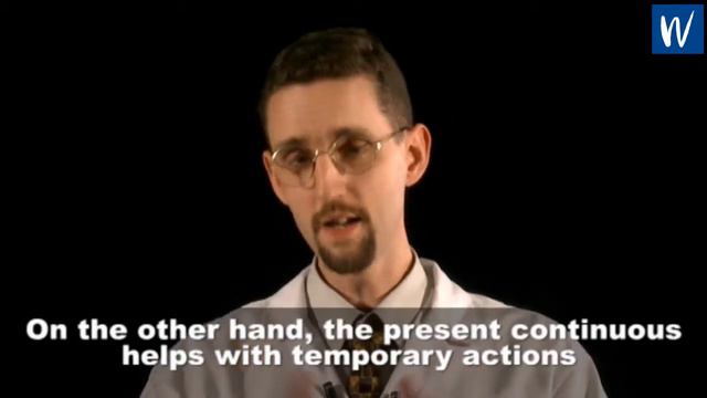 Present simple and present continuous - Wall Street English смотреть онлайн