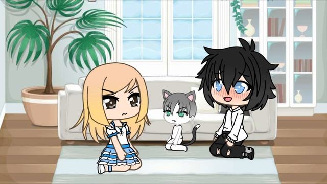 ~KBН~Когда парень подарил девушке котенка|Gacha life| смотреть онлайн