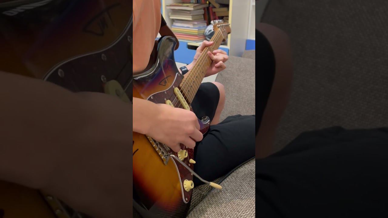 Решил сыграть снова что то раннее. КИНО - Транквилизатор | отрывок из песни | #shorts #цой #каспарян смотреть онлайн