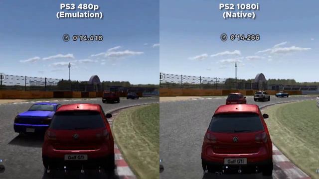 PS2 vs PS3 no Gran Turismo 4 | Nativo vs Emulação! #2 смотреть онлайн