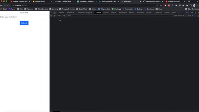 React Tutorial - Part 3 - Handle Events in React - Create Form смотреть онлайн