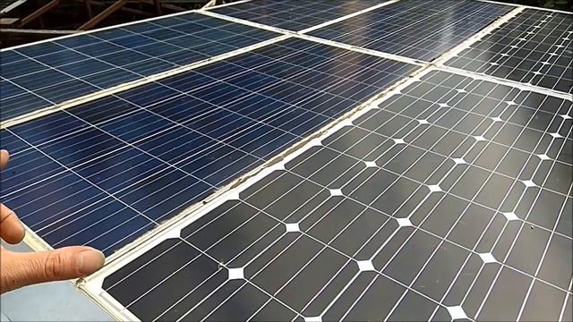 Солнечные панели 72 элемента и ПВМ контроллер смотреть онлайн