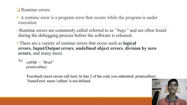 L46: Exception Handling in python смотреть онлайн