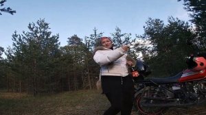 На что способен мопед Кольт-Альфа с максимальной загрузкой по лесу