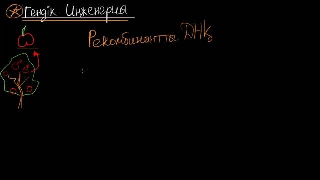 Гендік инженерияға кіріспе | Қазақ Хан Академиясы смотреть онлайн