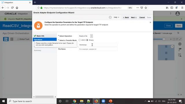 Read File using FTP Adapter in Oracle Integration Cloud(OIC) смотреть онлайн