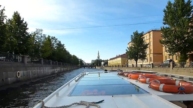 Реки, каналы и мосты Санкт-Петербурга. Фрагменты экскурсии 27 июня 2018 года. Saint-Petersburg. смотреть онлайн