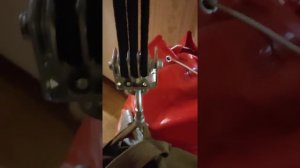 Самодельный полиспаст для вспомогательных работ